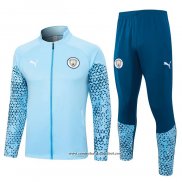 Jaqueta de Treinamento Manchester City 23/24 Azul