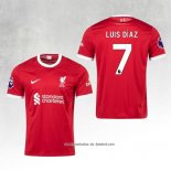 1º Camisola Liverpool Jogador Luis Diaz 23/24