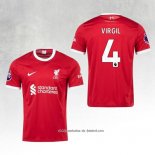 1º Camisola Liverpool Jogador Virgil 23/24