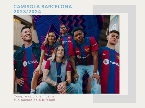 Camisolas do Barcelona 23-24