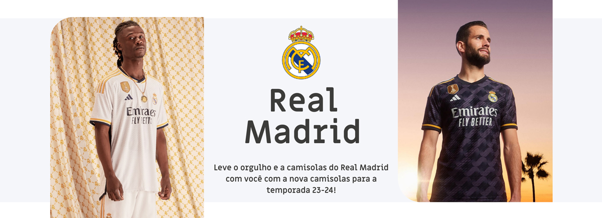 Camisolas do Real Madrid 23-24